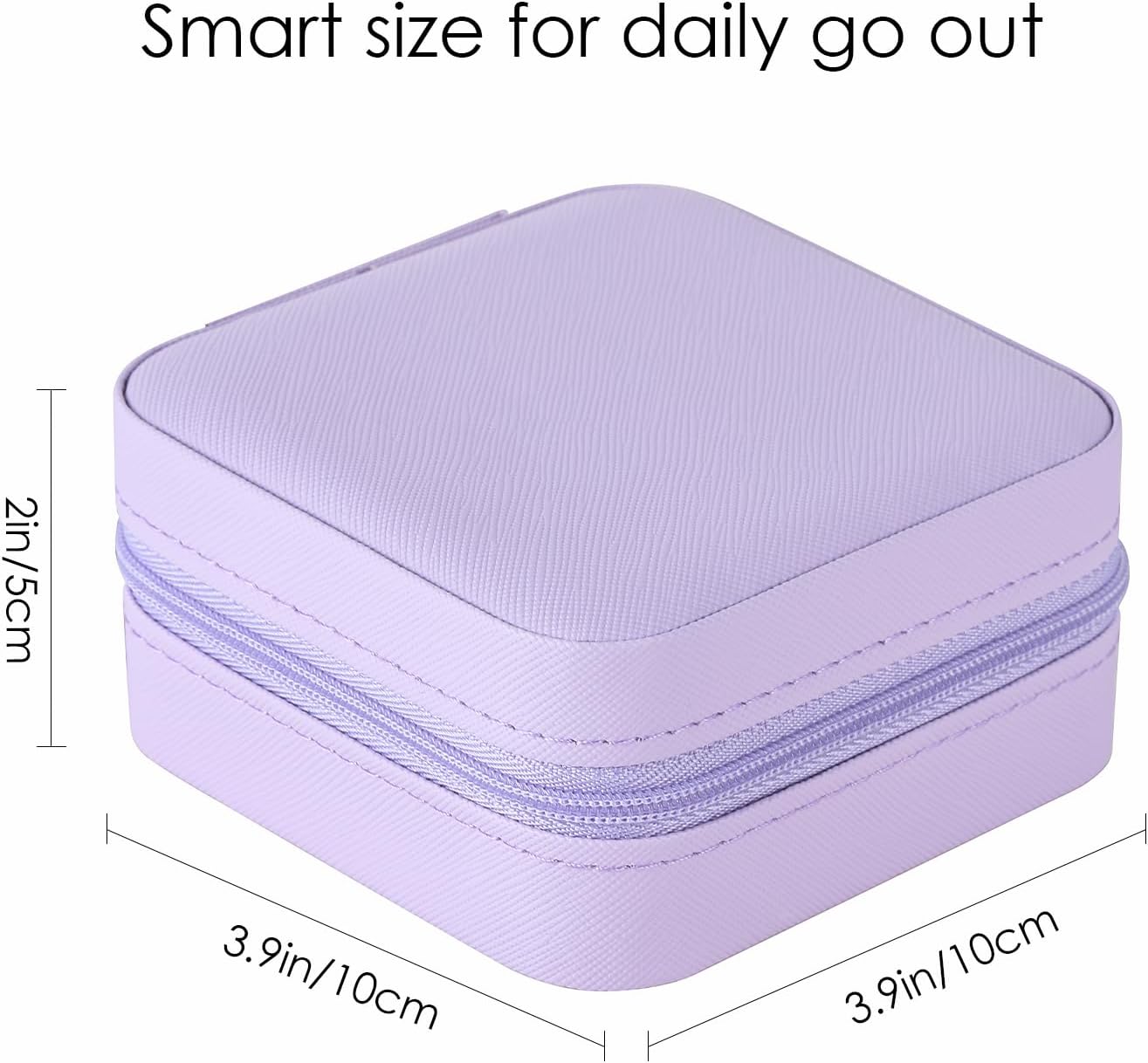 Portable PU Leather Jewellery Organizer