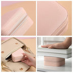 Portable PU Leather Jewellery Organizer