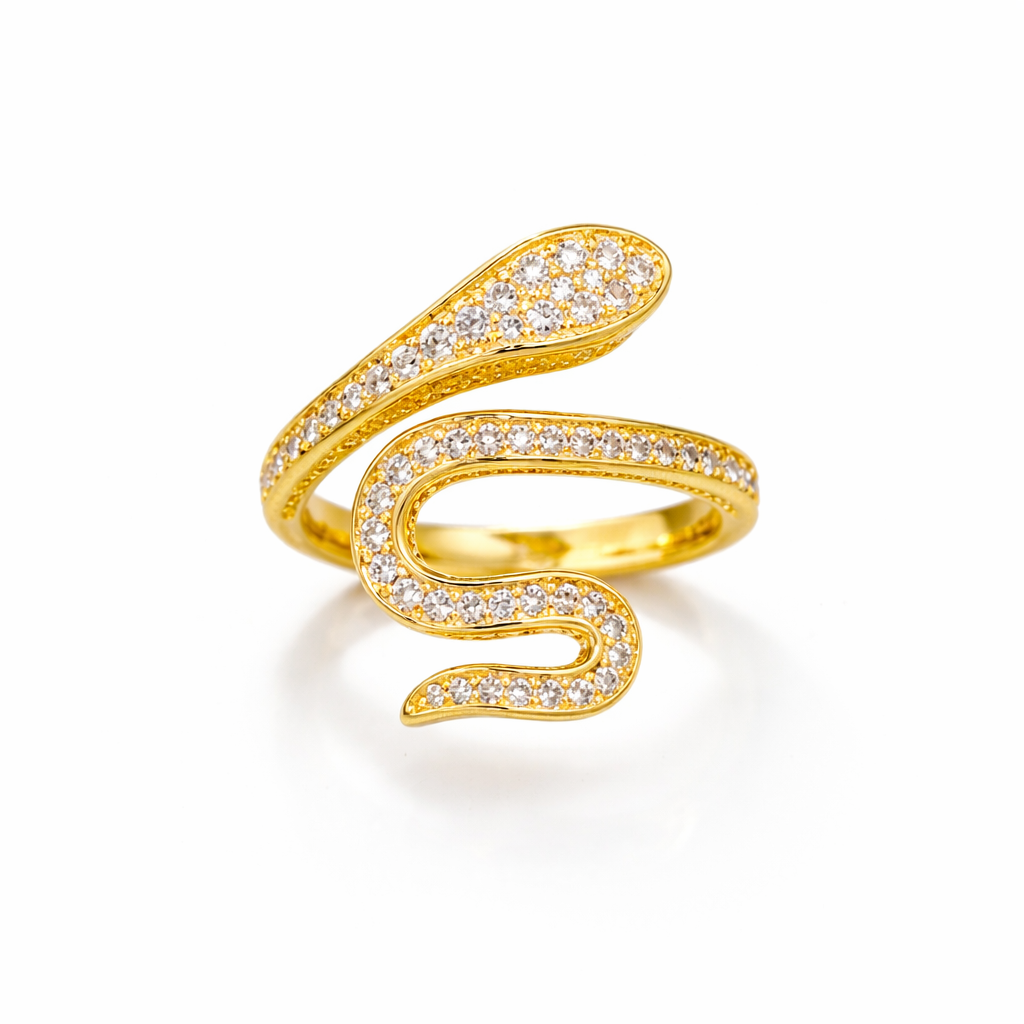 Serpentine Wave Ring