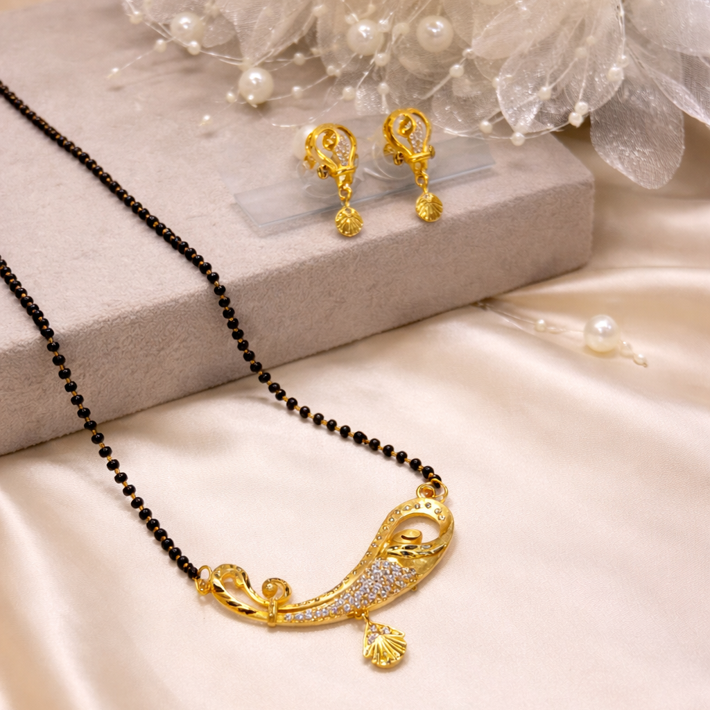Soft Aura Mangalsutra Set