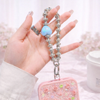 Heart Stone Sparkling Diamond Charm