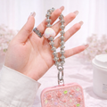 Heart Stone Sparkling Diamond Charm