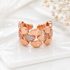 Éclat Rose Gold Statement Ring