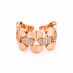 Éclat Rose Gold Statement Ring