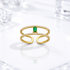 Dual Grace Open Ring