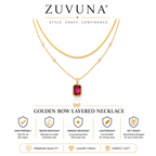 Pink Opulence Layered Necklace