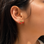 Berry Bliss Stud Earrings