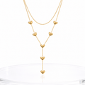 Lariat Heart Necklace