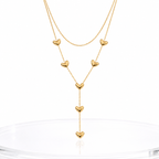 Lariat Heart Necklace
