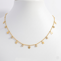 Celestial Star Charm Gold Necklace
