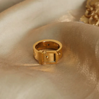 Belt ring-18K Gold Plated