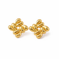 Golden Bloom Stud Earrings