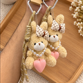 Sweetheart Teddy Plush Bag Keychain