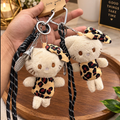 Wild Charm Plush Bag Keychain