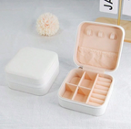 Portable PU Leather Jewellery Organizer