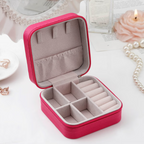 Portable PU Leather Jewellery Organizer