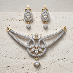 Aria Curve Diamond Mangalsutra