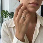 Dual Grace Open Ring