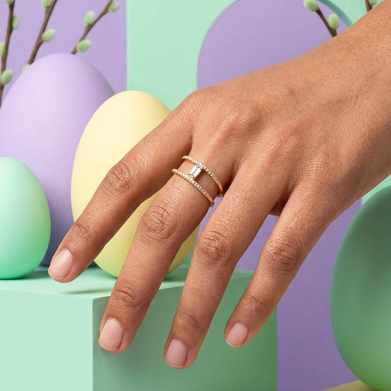 Dual Grace Open Ring