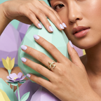 Golden Wings Statement Ring