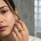 Bold Woven Gold Ring