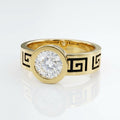 Imperial Meander Men's Ring