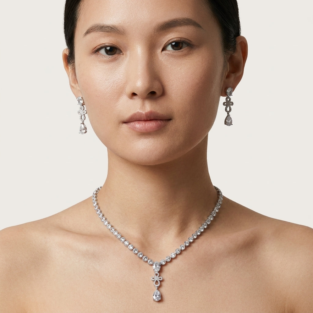 Celeste Spark Necklace Set
