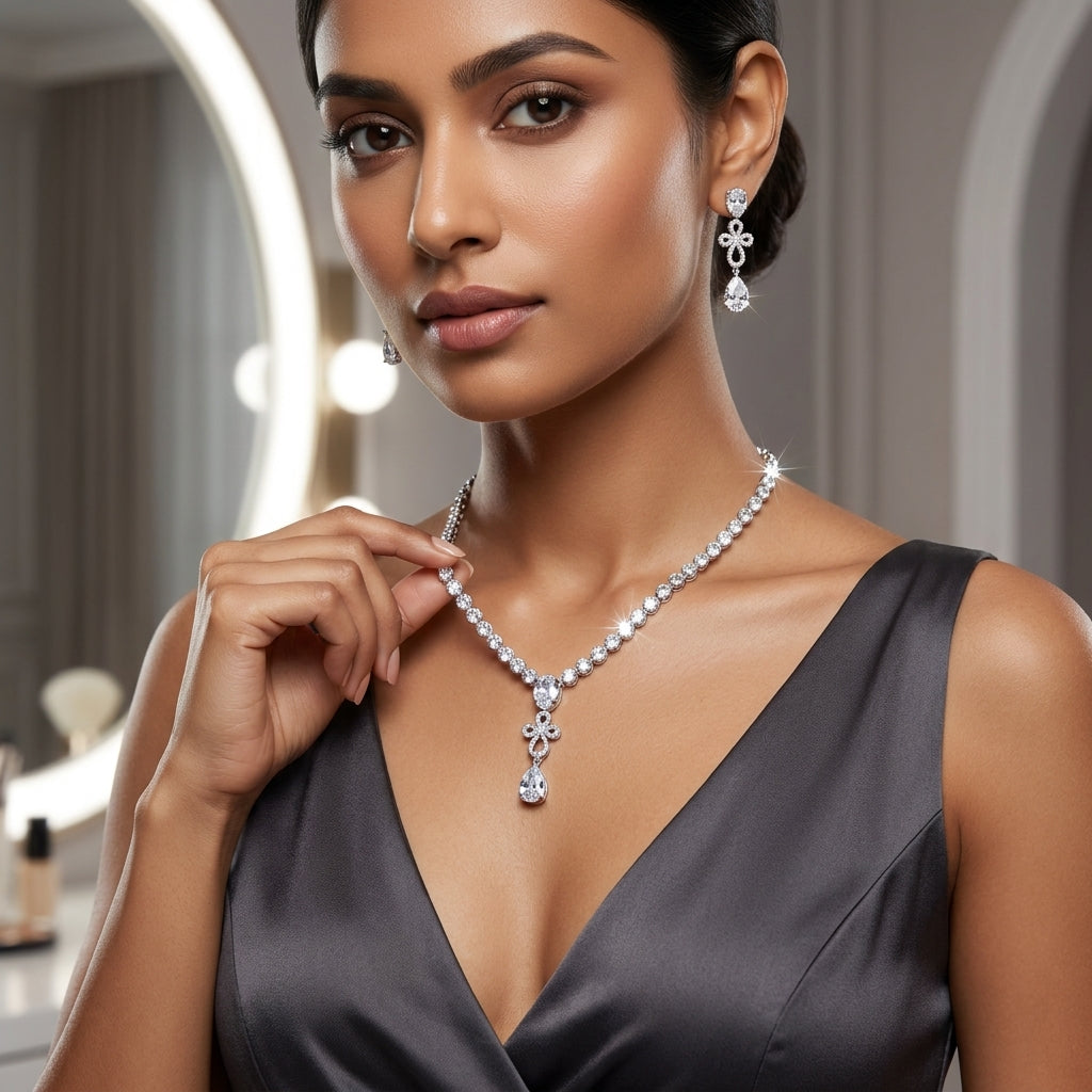Celeste Spark Necklace Set