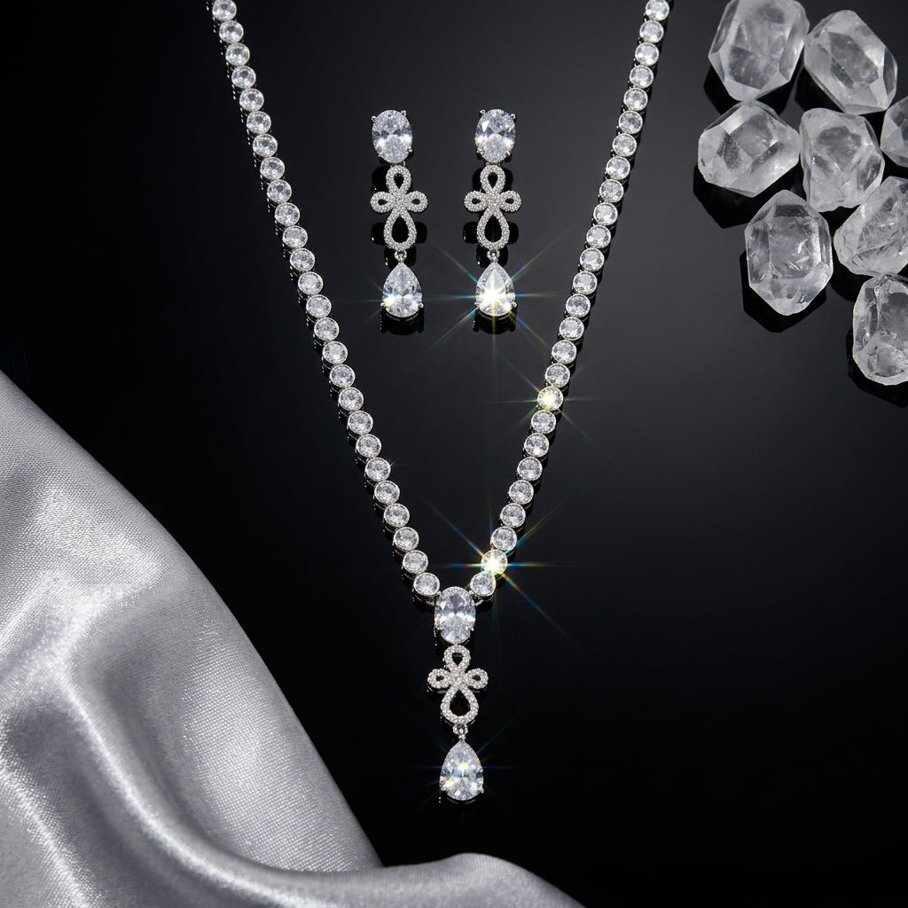 Celeste Spark Necklace Set