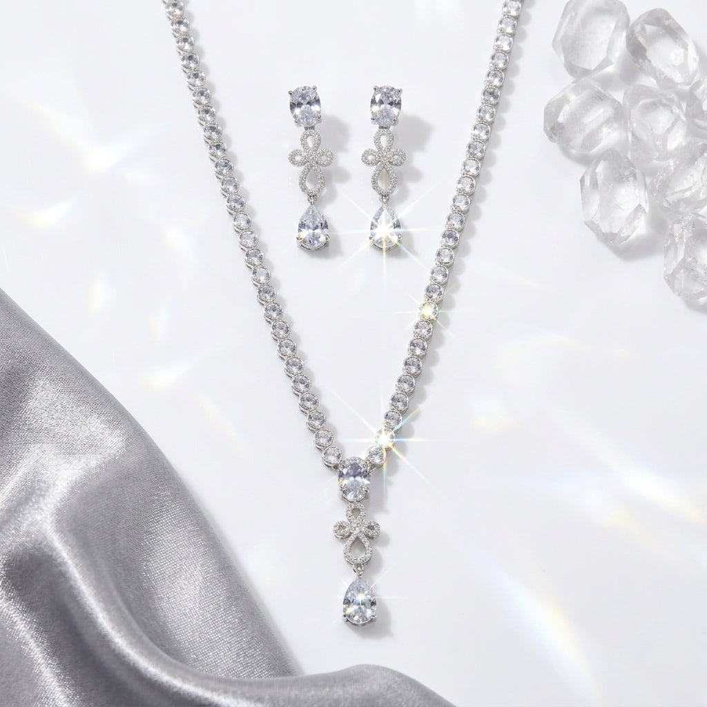 Celeste Spark Necklace Set