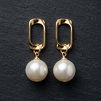 Korean Style Pearl Drop EarringS