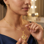 Royal Teardrop Pendant Set