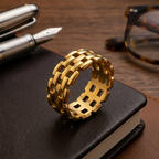 Verona Chain-Link Statement Ring