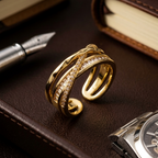 Celeste Crossover Ring