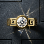 Imperial Meander Men's Ring