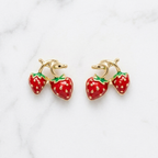 Berry Bliss Stud Earrings